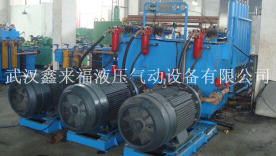 Hydraulic station design, 1450 cold rolling mill hydraulic station